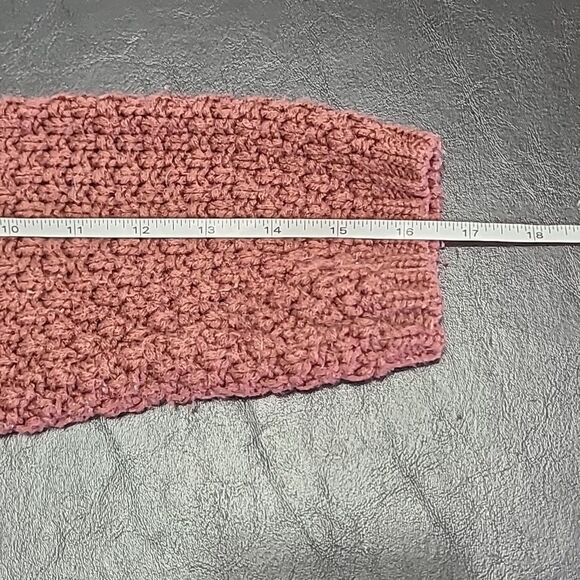 Dreamers Women's red knit open cardigan size M boho Urban casual preppy - Picture 10 of 10